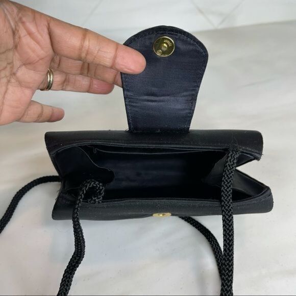 Women Black purse Small bag - Picture 7 of 12